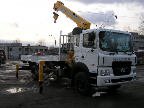 Бортовой Hyundai-170 с КМУ